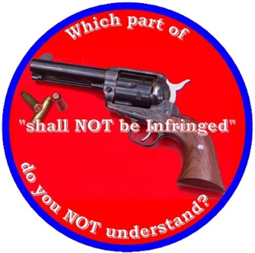 Which part of 'shall NOT be Infringed' do you NOT understand