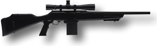 FNAR semi-automatic rifle