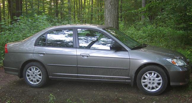 I got yesterday a new 2005 Honda Civic LX 4door 5speed sedan