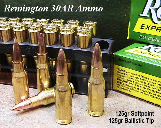 Remington 30AR Ammunition