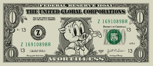 zero-dollar bill