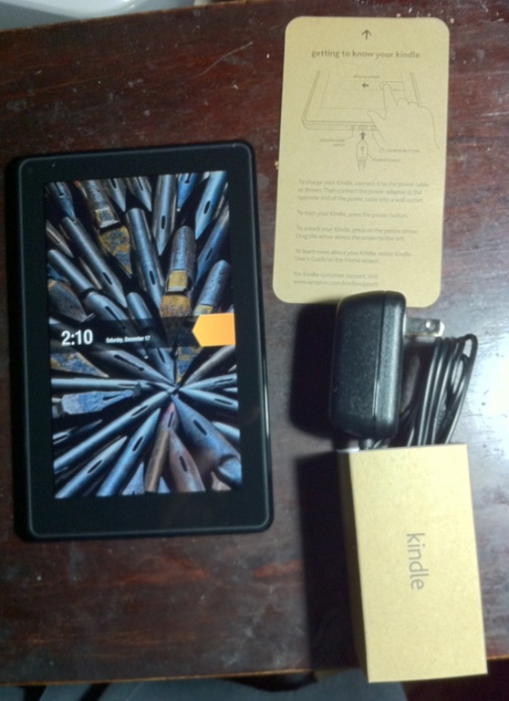 Kindle Fire unboxed