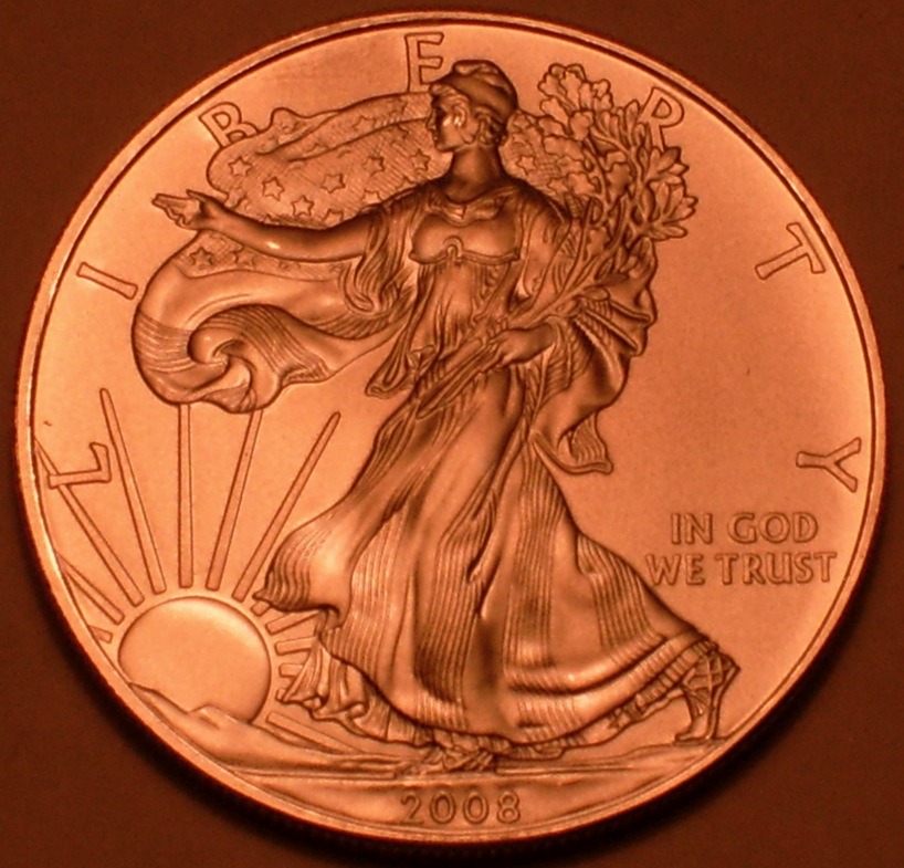2008 Silver Eagle, incandescent light