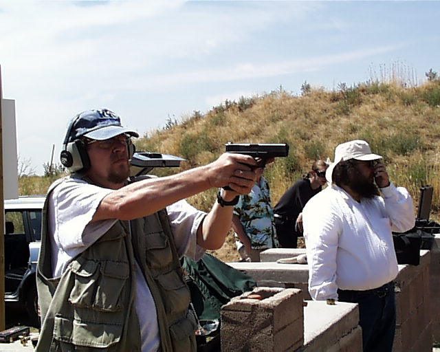 Neil with Glock 17