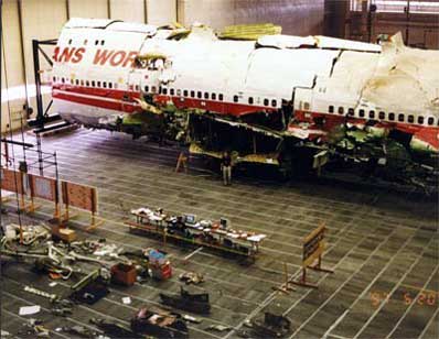 TWA 800 Wreckage